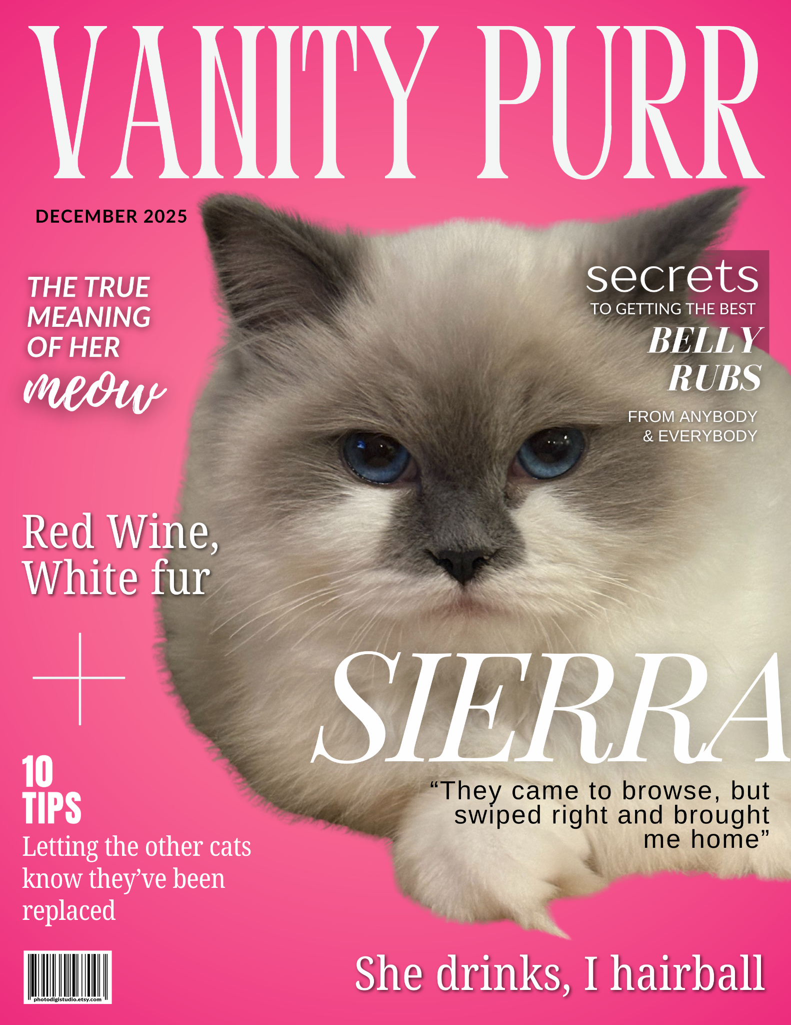 Vanity Purr sample cover